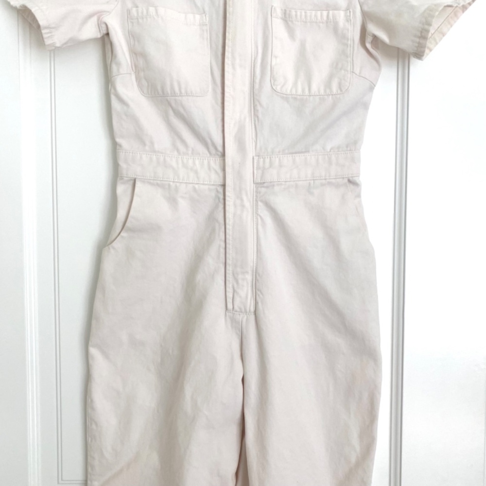 Urban Outfitters Take Flight Ivory Jumpsuit-Small - Picture 6 of 9